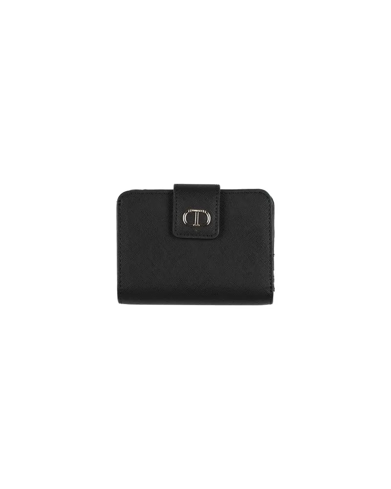 Twin-Set Kleinlederwaren - Brieftaschenauf YOOX.COM Schwarz