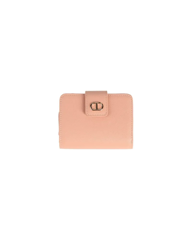 Twin-Set Kleinlederwaren - Brieftaschenauf YOOX.COM Hellrosa