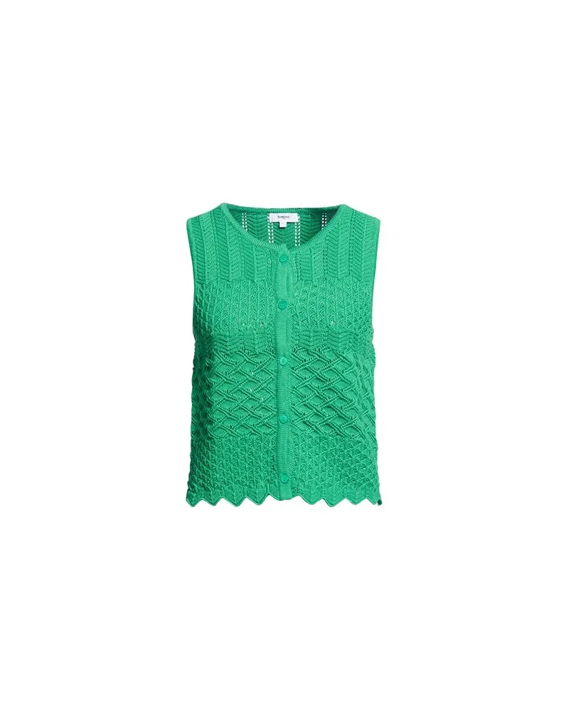 Suncoo STRICKWAREN - Strickjackenauf YOOX.COM Grün