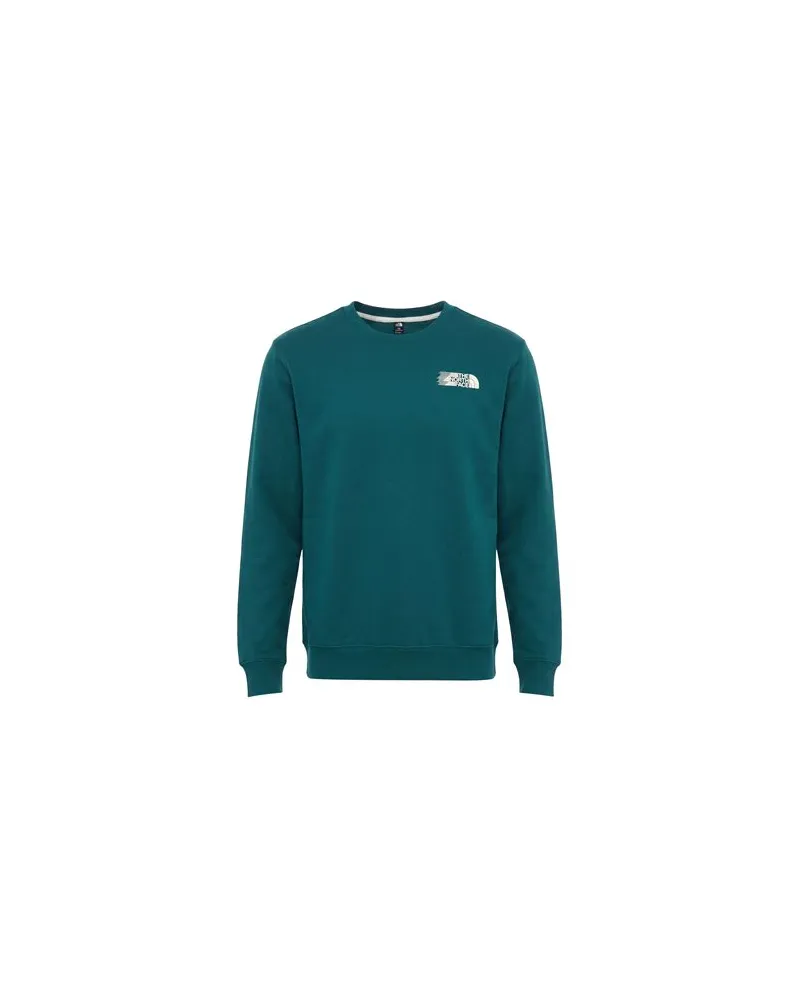 The North Face TOPS - Sweatshirtsauf YOOX.COM Smaragdgrün