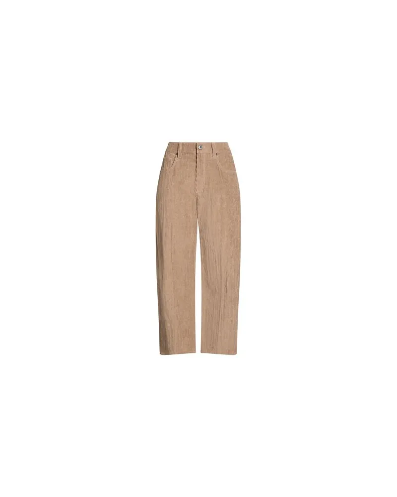 Brunello Cucinelli HOSEN & RÖCKE - Hosenauf YOOX.COM Sand