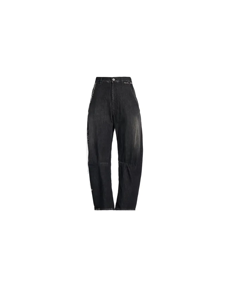 Y'S YOHJI YAMAMOTO HOSEN & RÖCKE - Jeanshosenauf YOOX.COM Schwarz