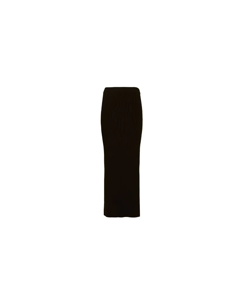 Max Mara HOSEN & RÖCKE - Maxi-Röckeauf YOOX.COM Dunkelgrün