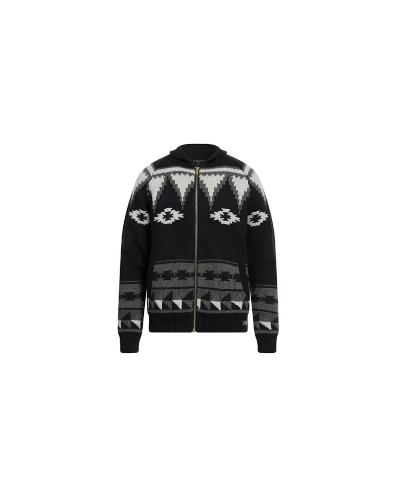 Superdry. STRICKWAREN - Strickjackenauf YOOX.COM Schwarz