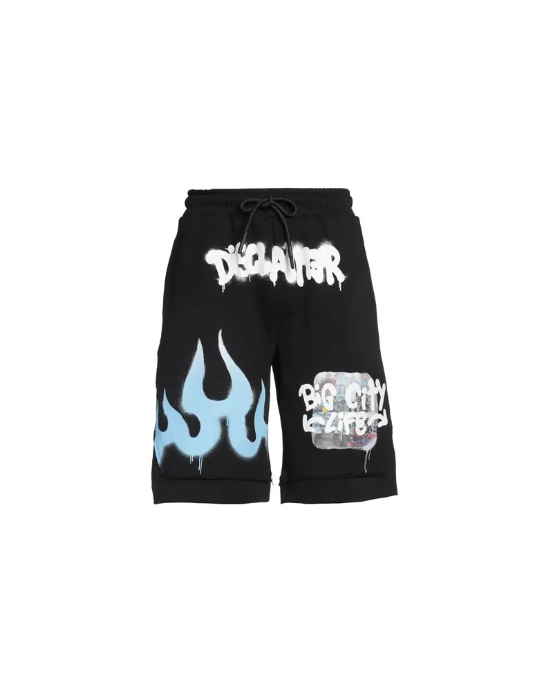 DISCLAIMER HOSEN & RÖCKE - Shorts & Bermudashortsauf YOOX.COM Schwarz