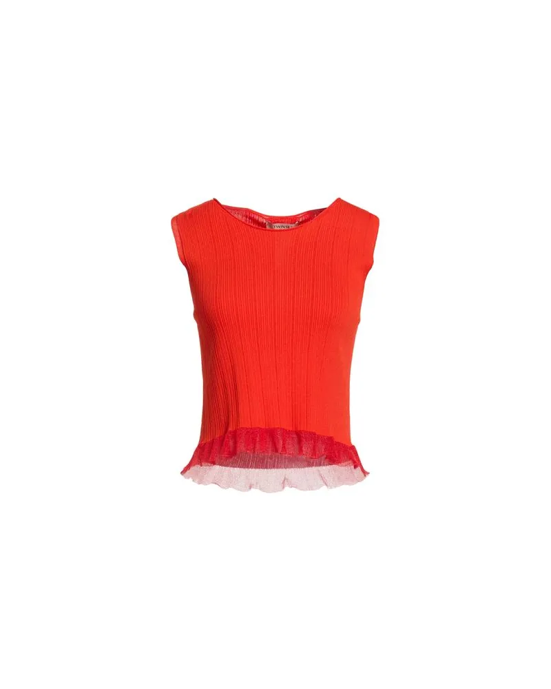 Twin-Set TOPS - Topsauf YOOX.COM Tomatenrot