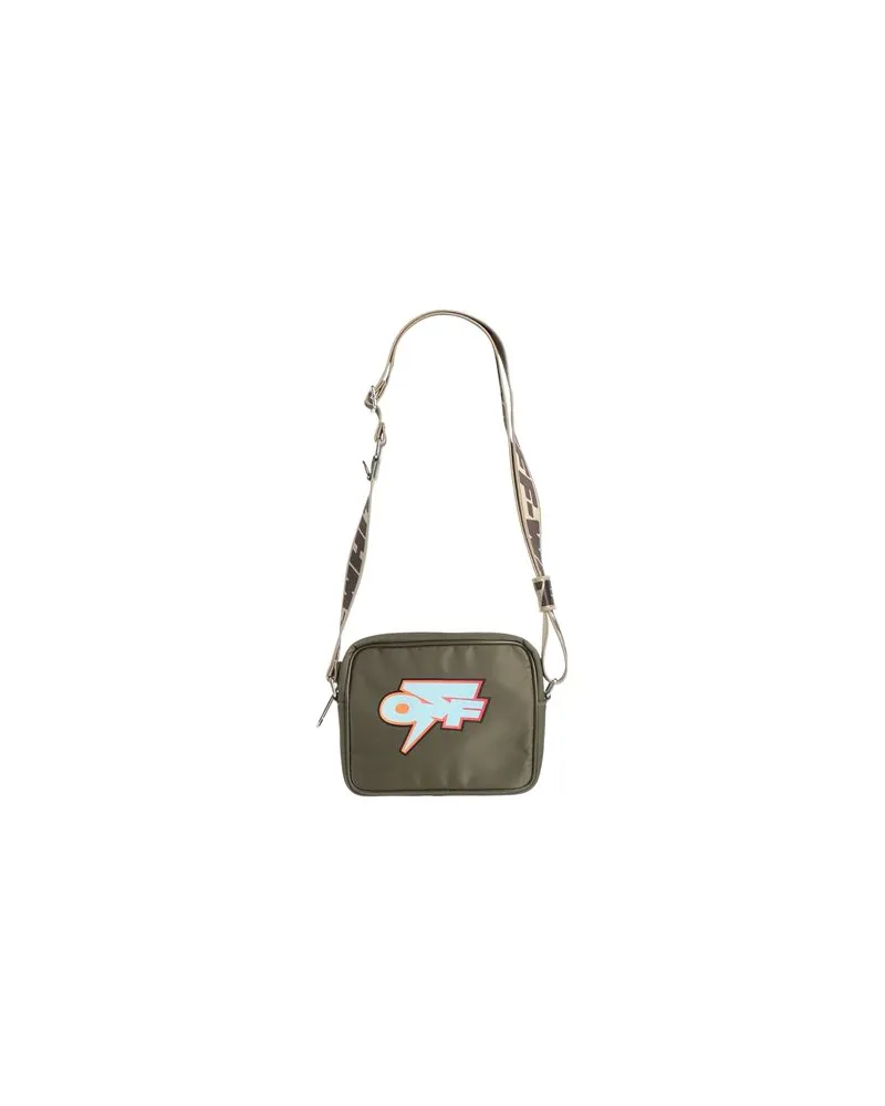 OFF-WHITE TASCHEN - Schultertaschenauf YOOX.COM Militärgrün