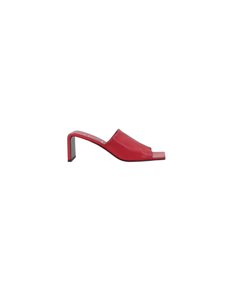 Jil Sander SCHUHE - Sandalenauf YOOX.COM Rot
