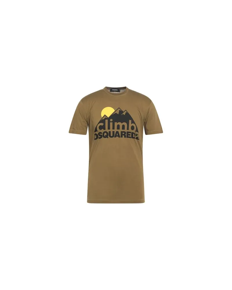 Dsquared2 TOPS - T-shirtsauf YOOX.COM Militärgrün