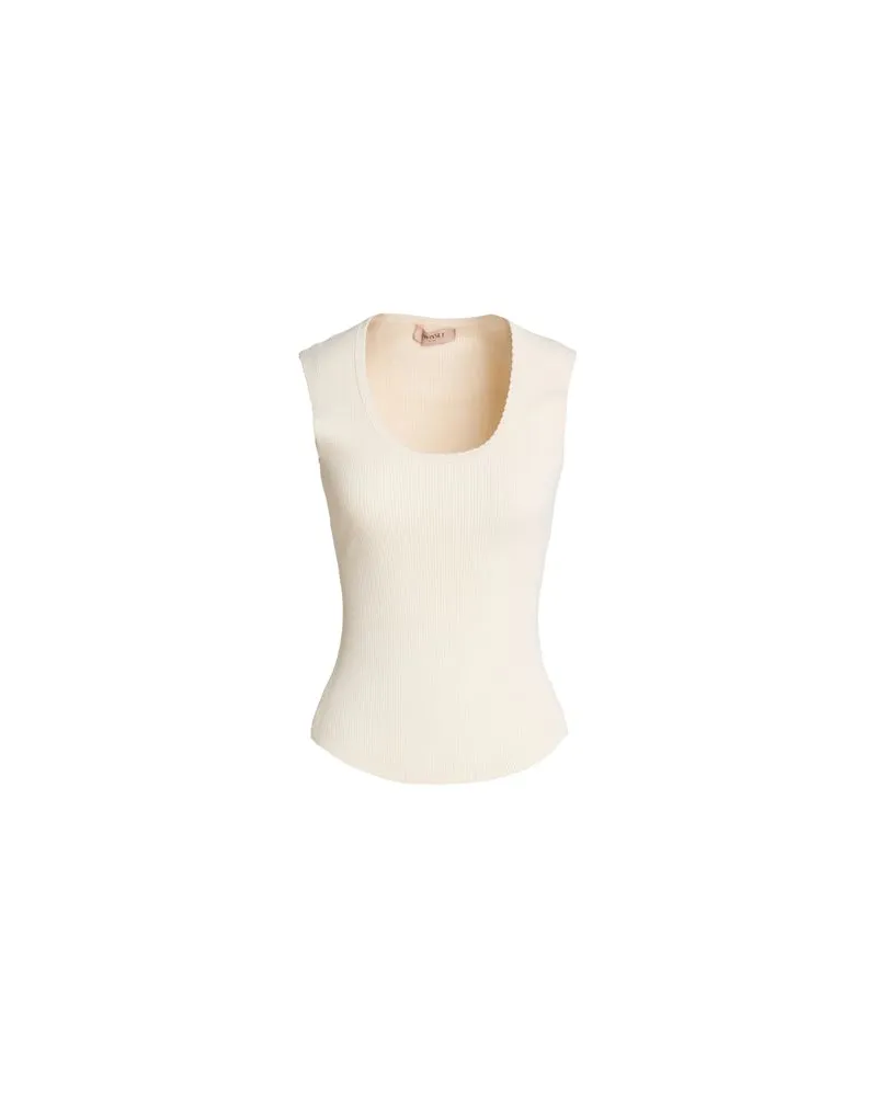 Twin-Set TOPS - Tank Topsauf YOOX.COM Cremeweiß