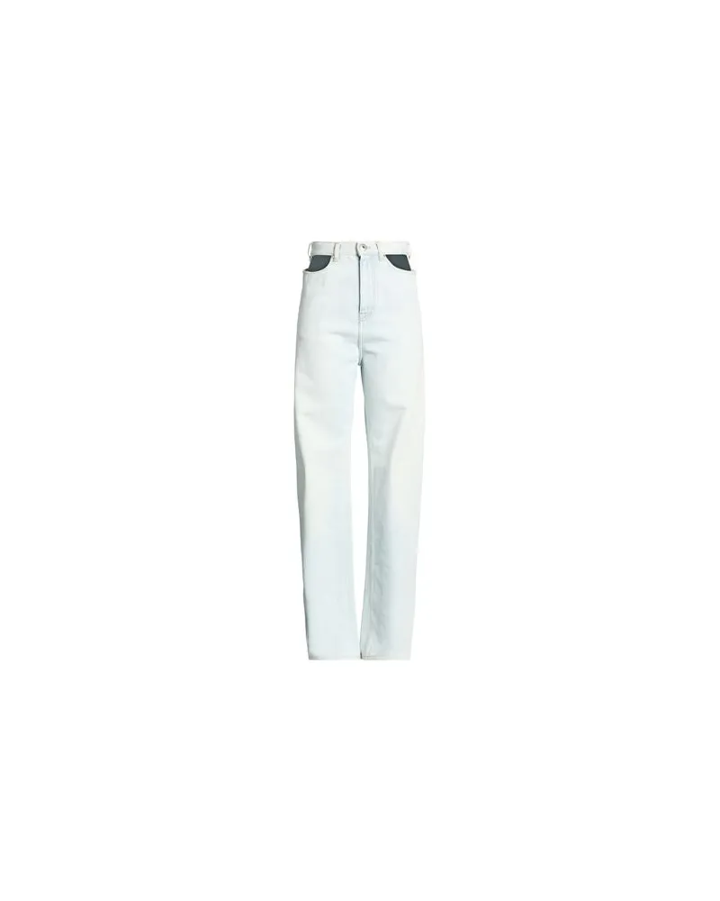 Maison Margiela HOSEN & RÖCKE - Jeanshosenauf YOOX.COM Blau