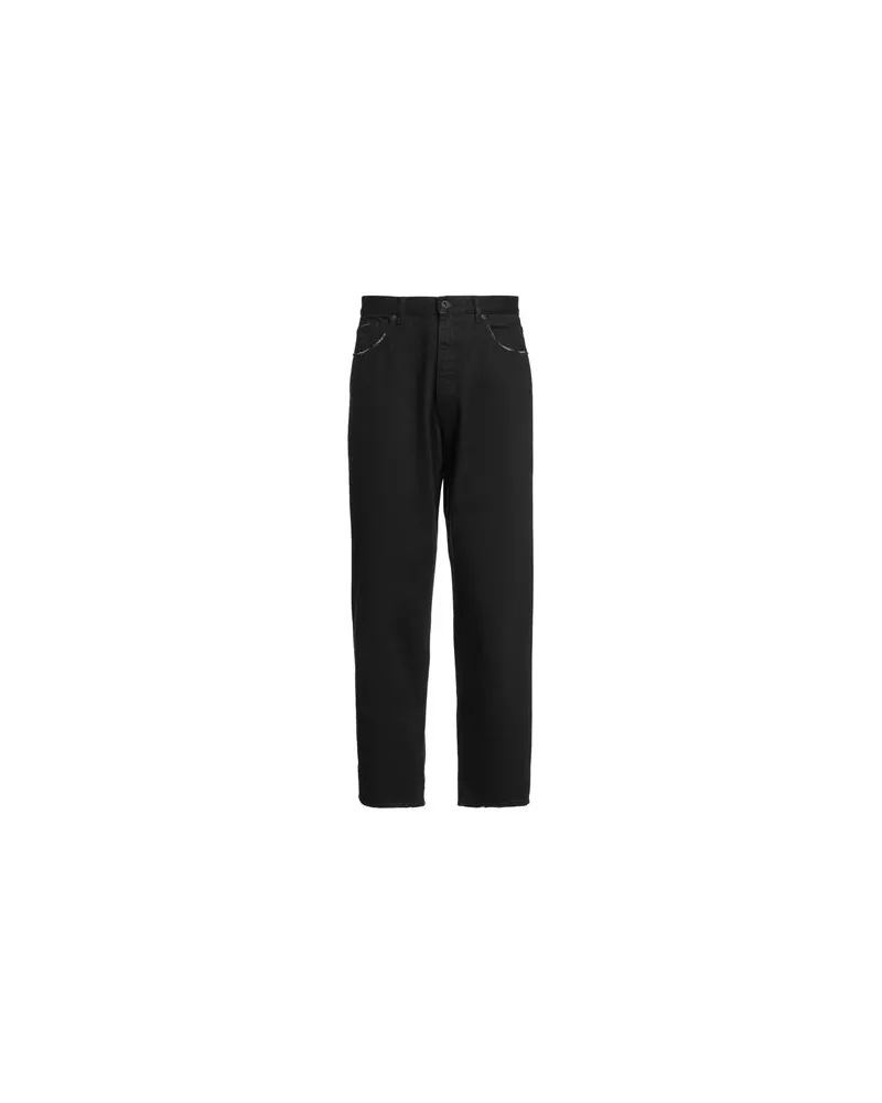 PENCE HOSEN & RÖCKE - Jeanshosenauf YOOX.COM Schwarz