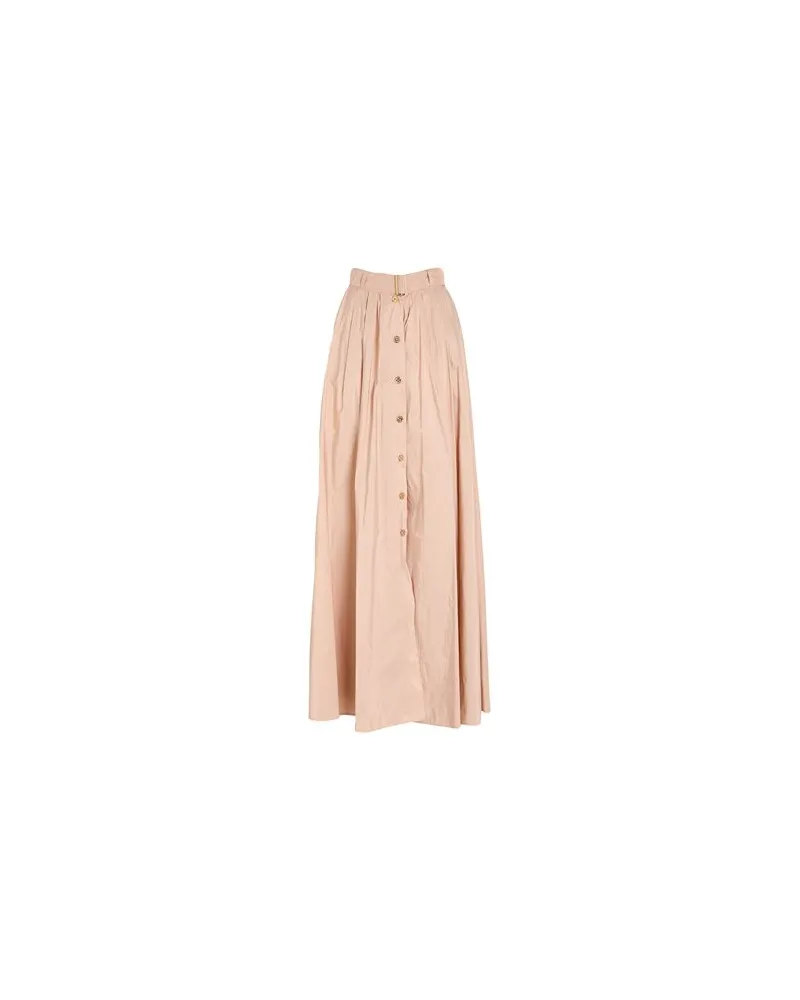 Elisabetta Franchi HOSEN & RÖCKE - Maxi-Röckeauf YOOX.COM Hellrosa