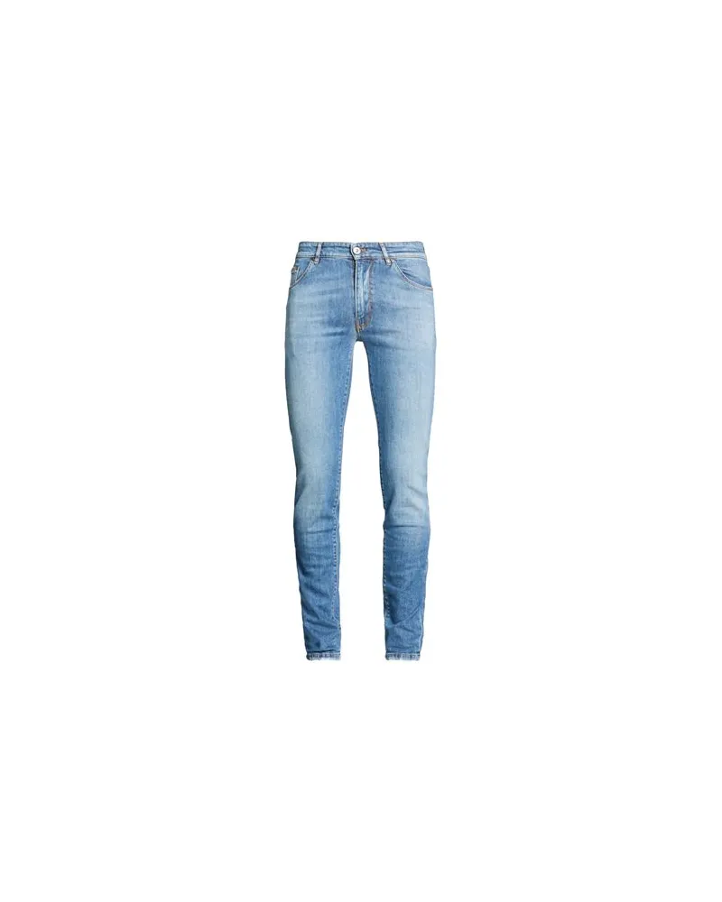 PT TORINO HOSEN & RÖCKE - Jeanshosenauf YOOX.COM Blau