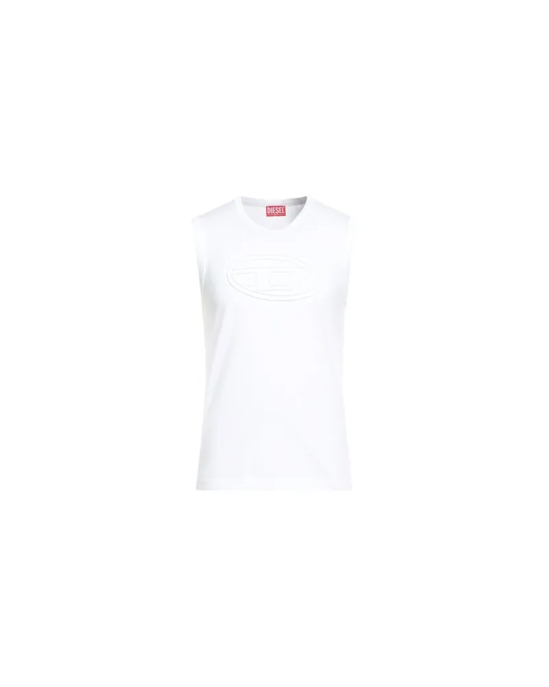 Diesel TOPS - T-shirtsauf YOOX.COM Weiß