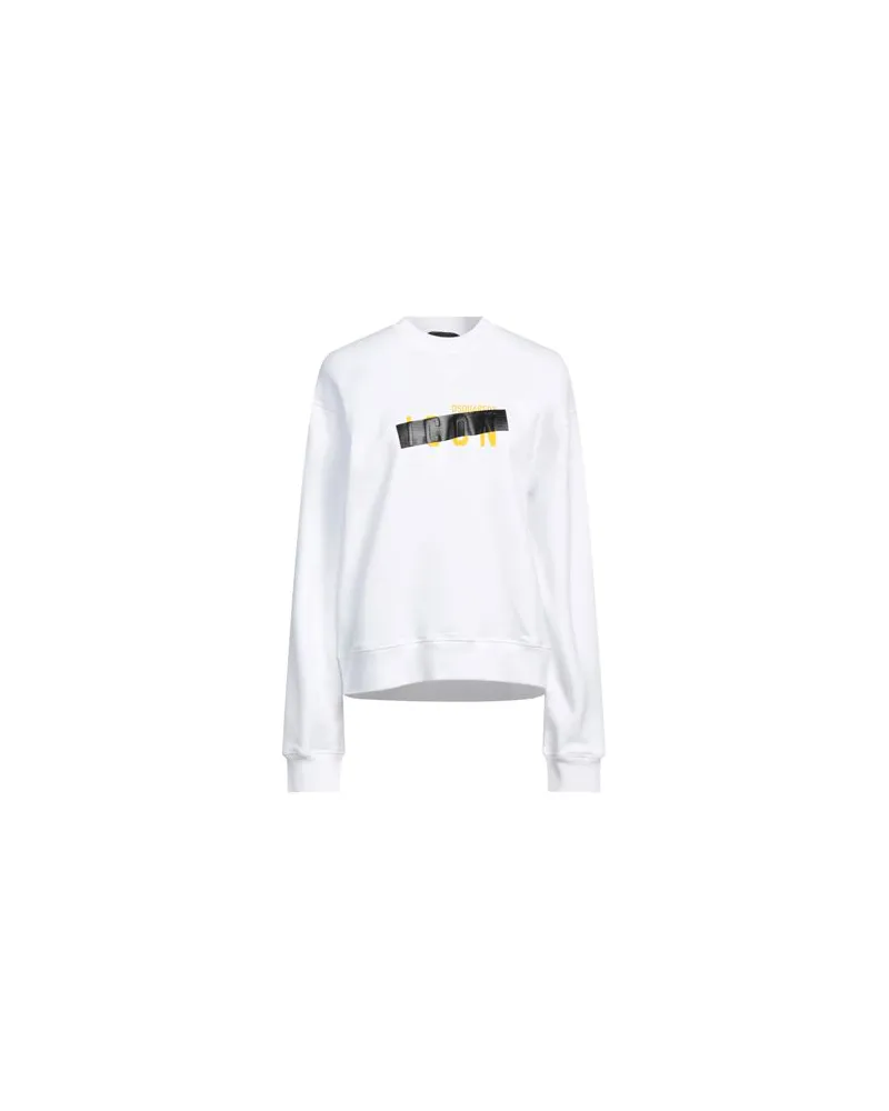 Dsquared2 TOPS - Sweatshirtsauf YOOX.COM Weiß