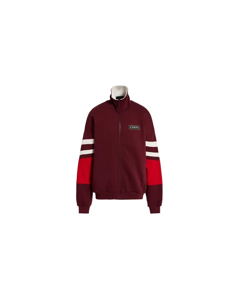 Iceberg TOPS - Sweatshirtsauf YOOX.COM Bordeaux