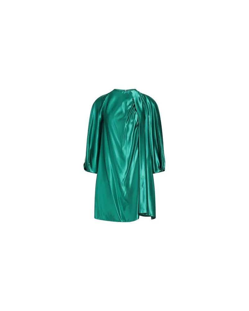 Elisabetta Franchi KLEIDER - Mini-Kleiderauf YOOX.COM Smaragdgrün