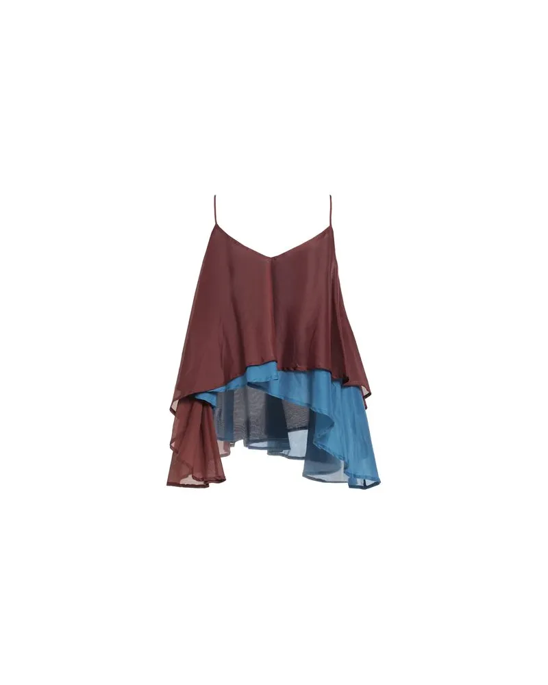 Semicouture TOPS - Topsauf YOOX.COM Braun