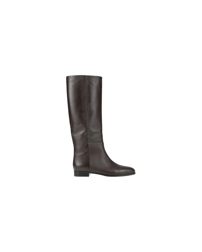 Sergio Rossi SCHUHE - Stiefelauf YOOX.COM Dunkelbraun