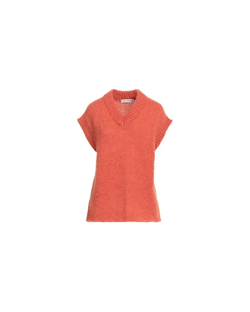 Attic and Barn STRICKWAREN - Pulloverauf YOOX.COM Orange