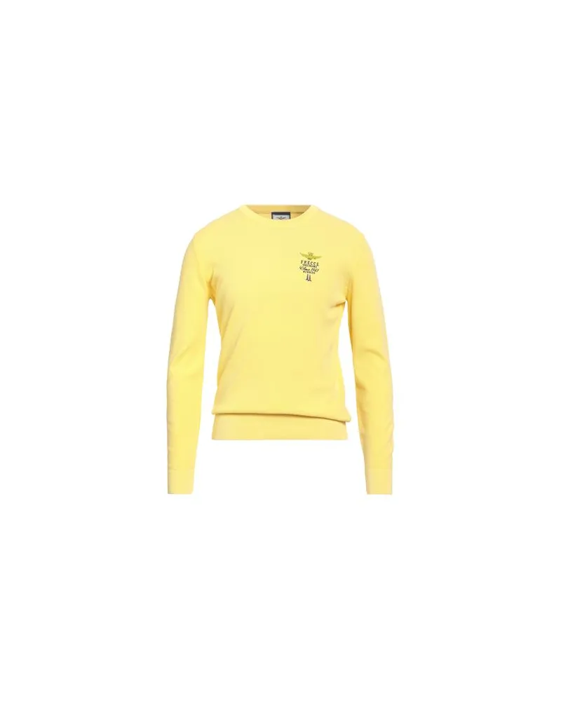 Aeronautica Militare FRECCE TRICOLORI - STRICKWAREN - Pulloverauf YOOX.COM Gelb