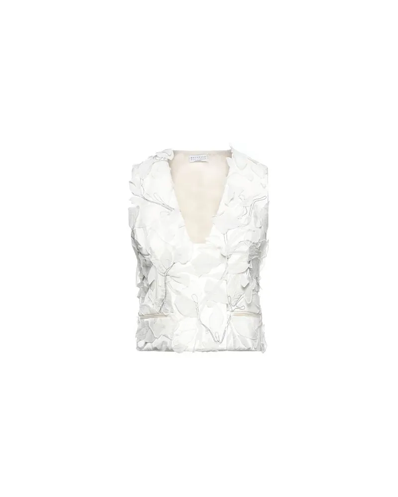Brunello Cucinelli ANZÜGE und CO-ORDS - Couture-Westenauf YOOX.COM Elfenbein