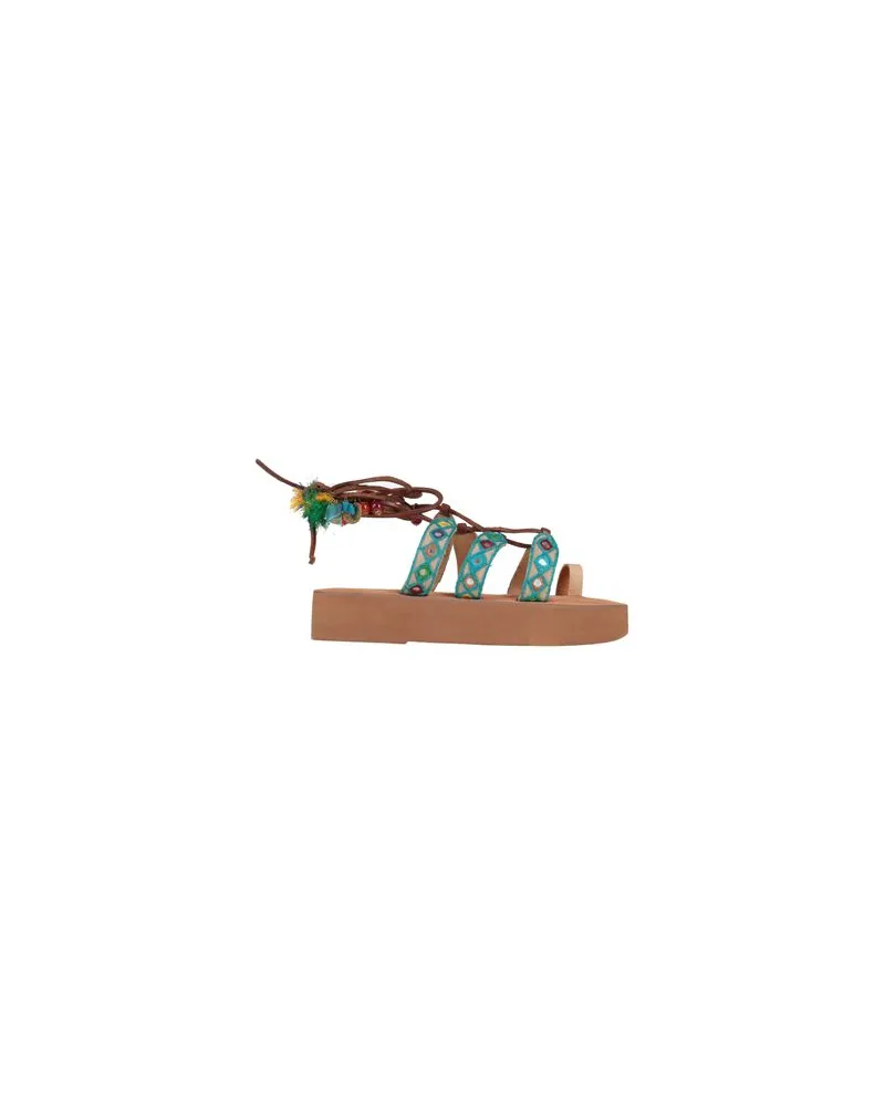 Coral Blue SCHUHE - Zehentrennerauf YOOX.COM Tūrkis
