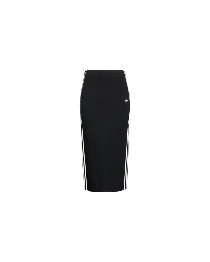 adidas HOSEN & RÖCKE - Midi-Röckeauf YOOX.COM Schwarz