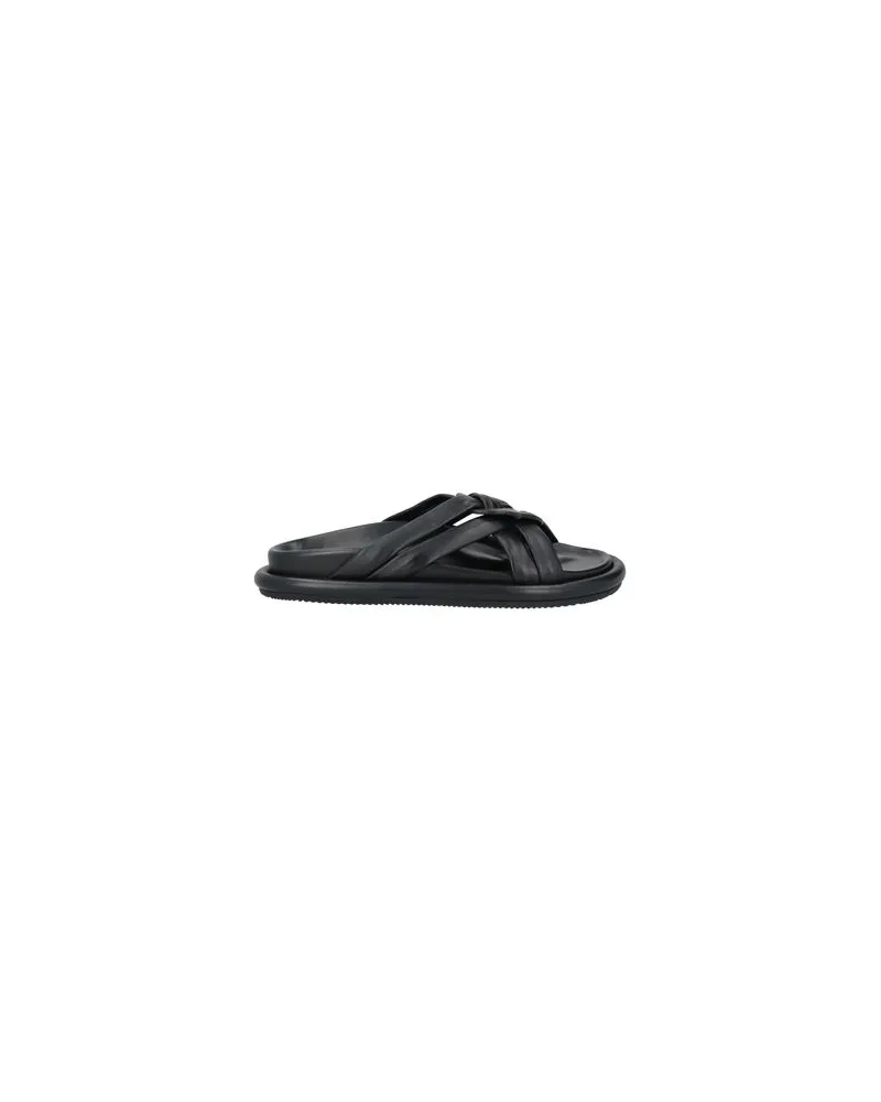 Moncler SCHUHE - Sandalenauf YOOX.COM Schwarz
