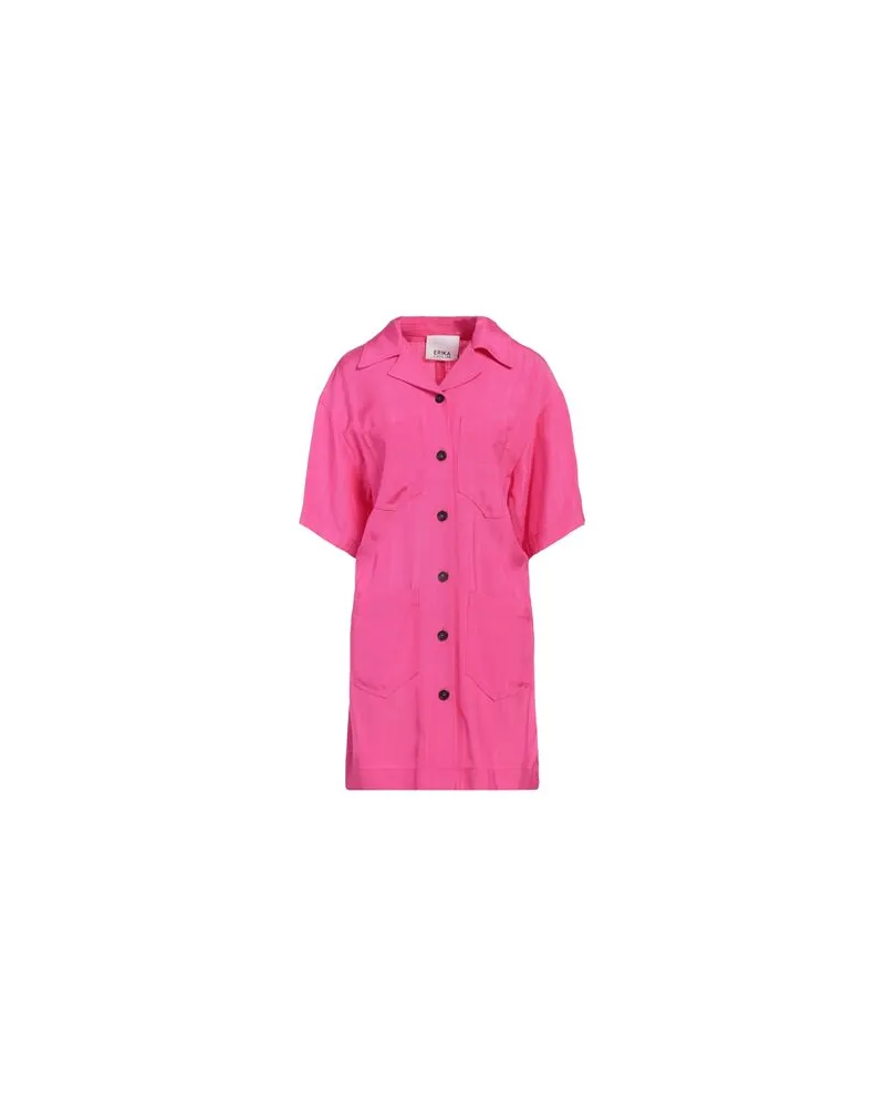 Erika Cavallini KLEIDER - Mini-Kleiderauf YOOX.COM Fuchsia
