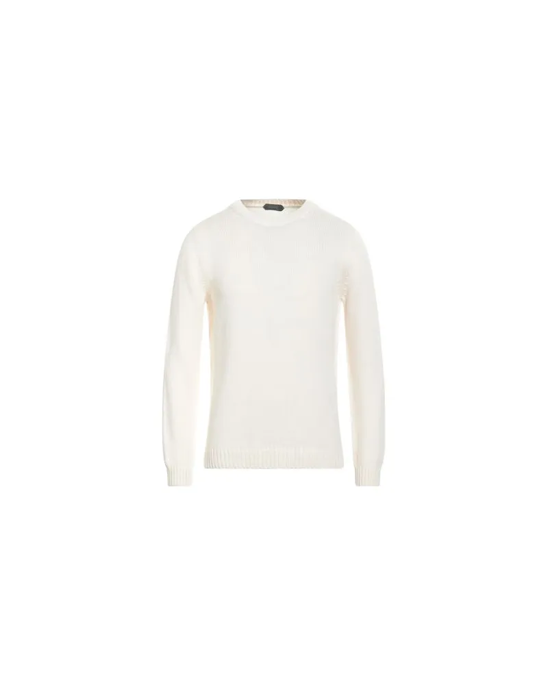 Zanone STRICKWAREN - Pulloverauf YOOX.COM Cremeweiß