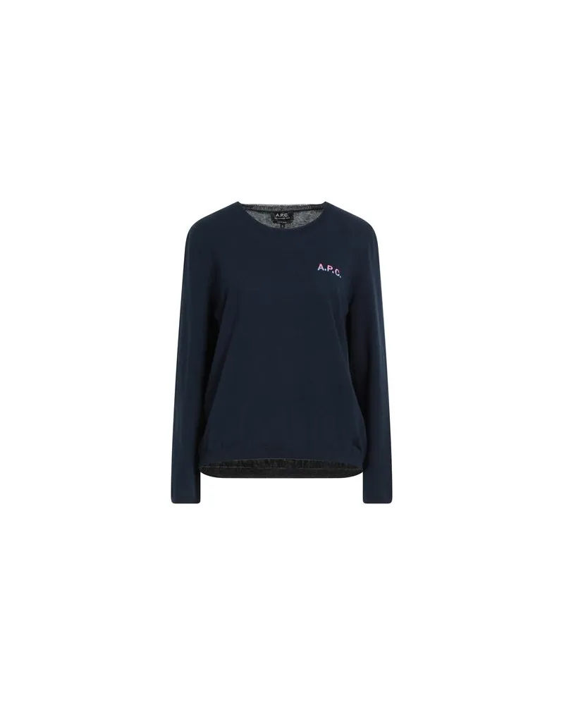 A.P.C. STRICKWAREN - Pulloverauf YOOX.COM Nachtblau