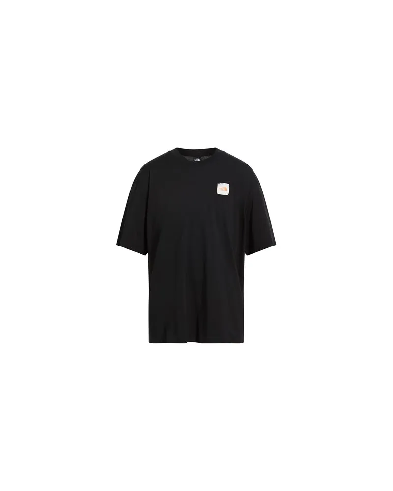 The North Face M CAMPING SS TEE OVERSIZED  - TOPS - T-shirtsauf YOOX.COM Schwarz