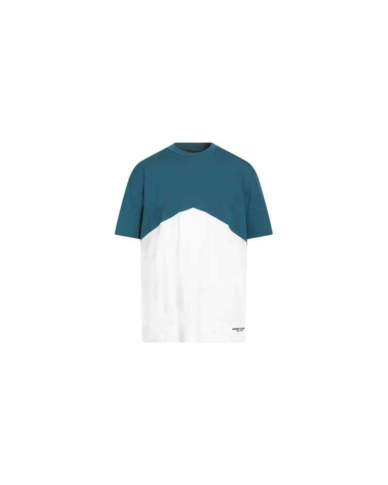 Armani Exchange TOPS - T-shirtsauf YOOX.COM Aquamarin