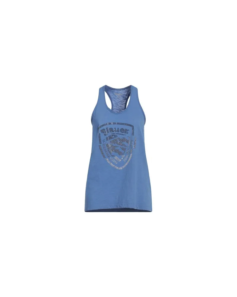 Blauer TOPS - Tank Topsauf YOOX.COM Hellblau