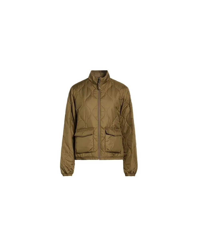 Napapijri A-BELLE W - JACKEN & MÄNTEL - Pufferjacken & Daunenjackenauf YOOX.COM Militärgrün