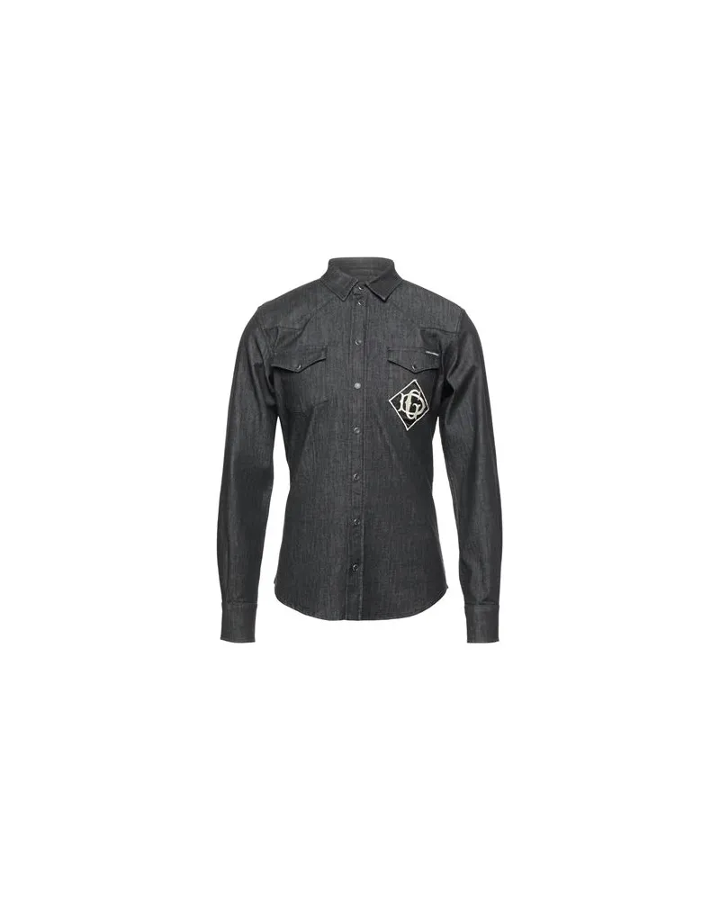 Dolce & Gabbana TOPS - Jeanshemdenauf YOOX.COM Schwarz