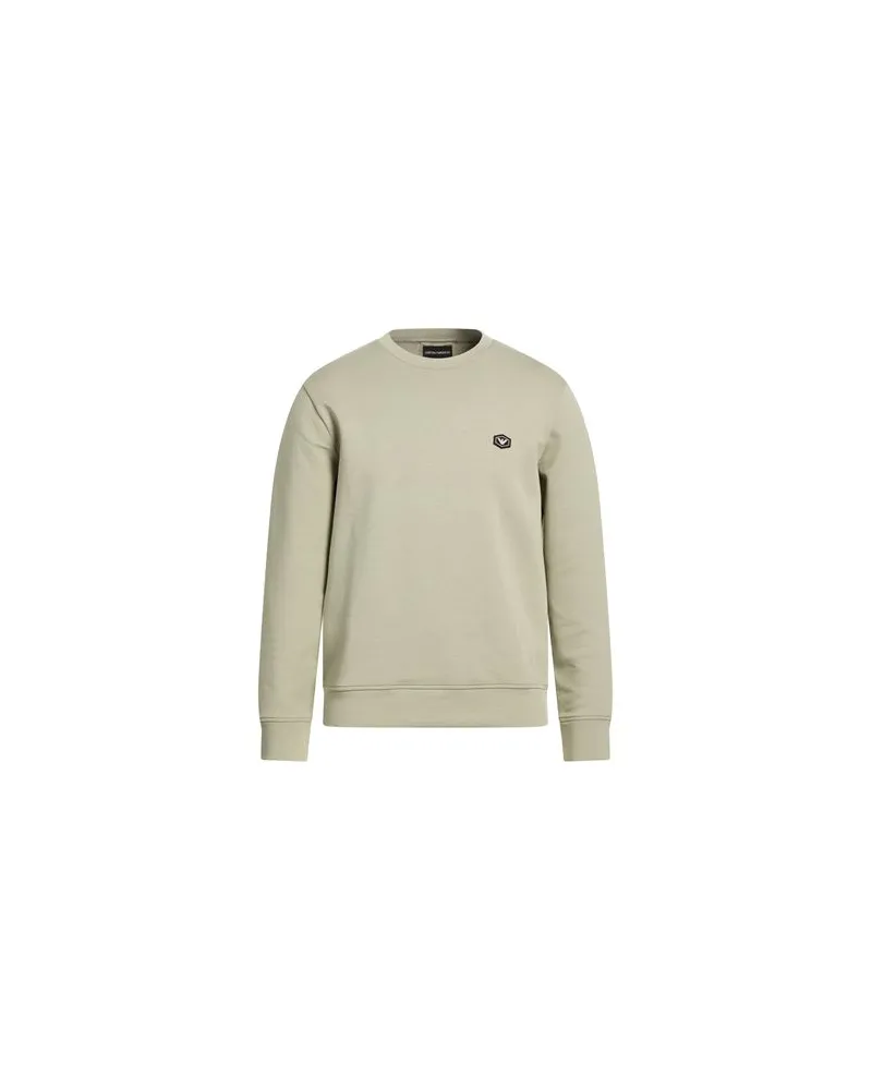 Emporio Armani TOPS - Sweatshirtsauf YOOX.COM Salbeigrün