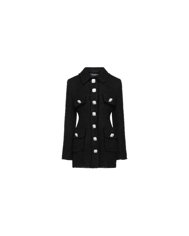 Dolce & Gabbana JACKEN & MÄNTEL - Mäntelauf YOOX.COM Schwarz