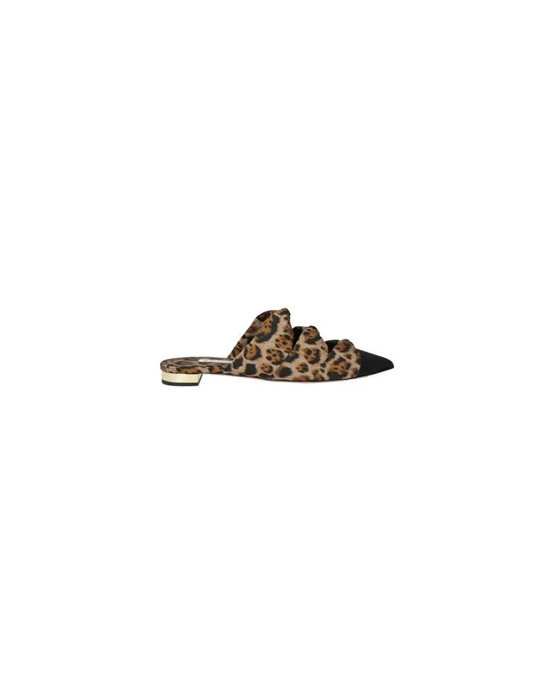 Aquazzura SCHUHE - Mules & Clogsauf YOOX.COM Kamel