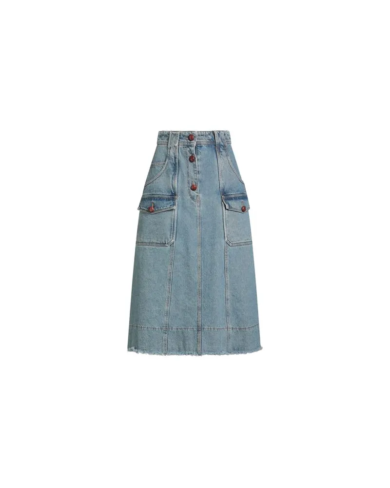 Philosophy Di Lorenzo Serafini HOSEN & RÖCKE - Jeansröckeauf YOOX.COM Blau