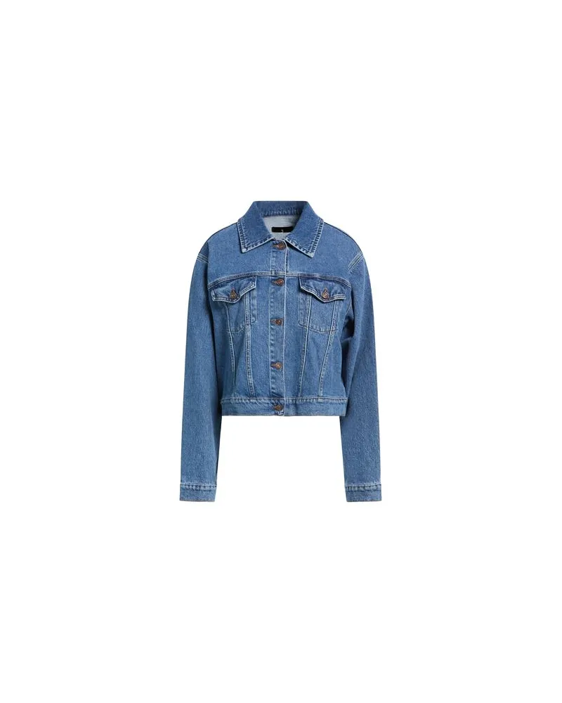 7 for all mankind JACKEN & MÄNTEL - Jeansjacken/Mäntelauf YOOX.COM Blau