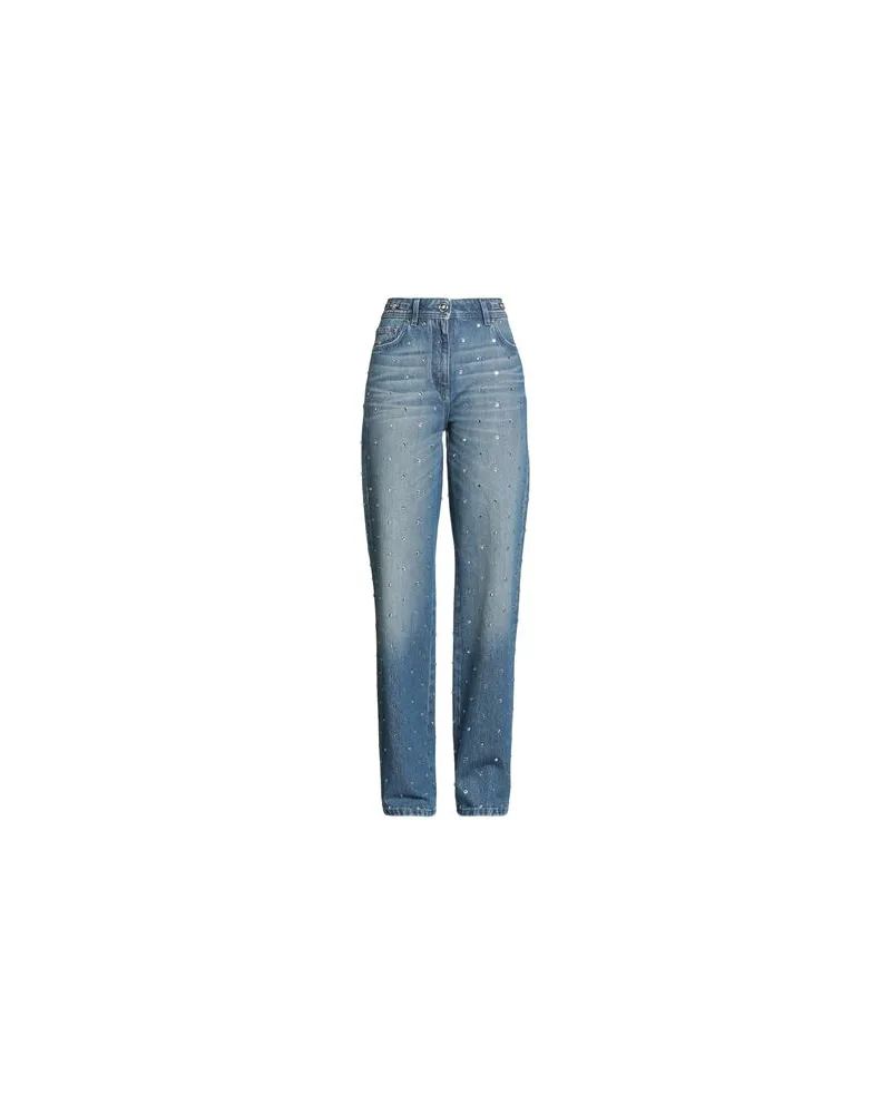 Versace HOSEN & RÖCKE - Jeanshosenauf YOOX.COM Blau
