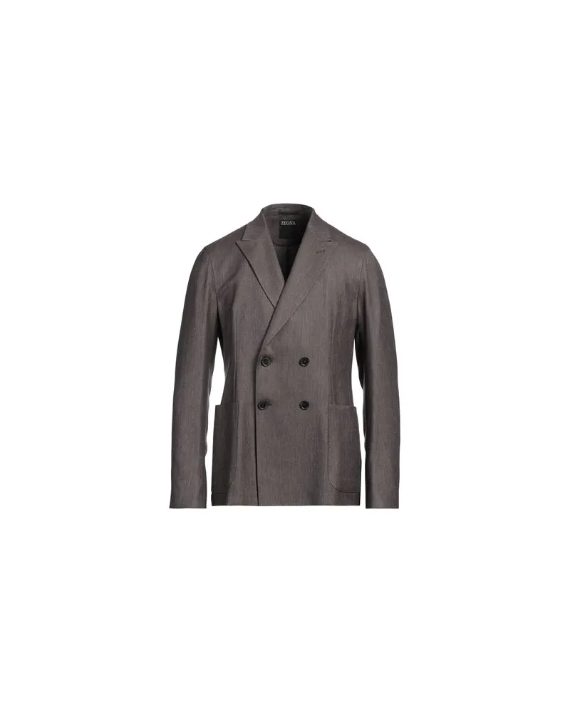 Ermenegildo Zegna ANZÜGE und CO-ORDS - Blazersauf YOOX.COM Grau