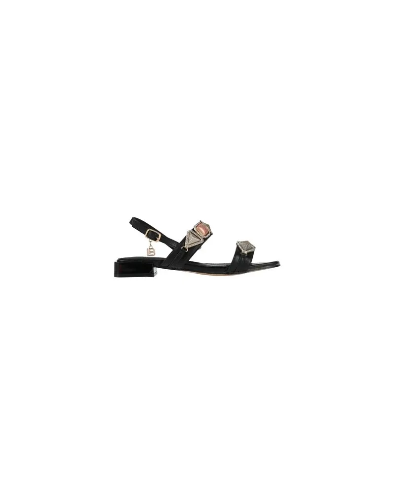 Laura Biagiotti SCHUHE - Sandalenauf YOOX.COM Schwarz