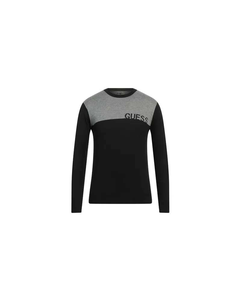 Guess STRICKWAREN - Pulloverauf YOOX.COM Schwarz
