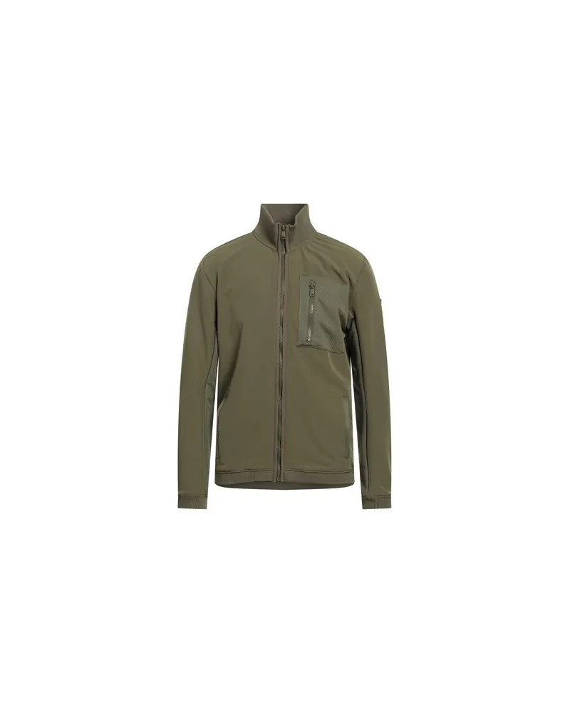 Guess TOPS - Sweatshirtsauf YOOX.COM Militärgrün