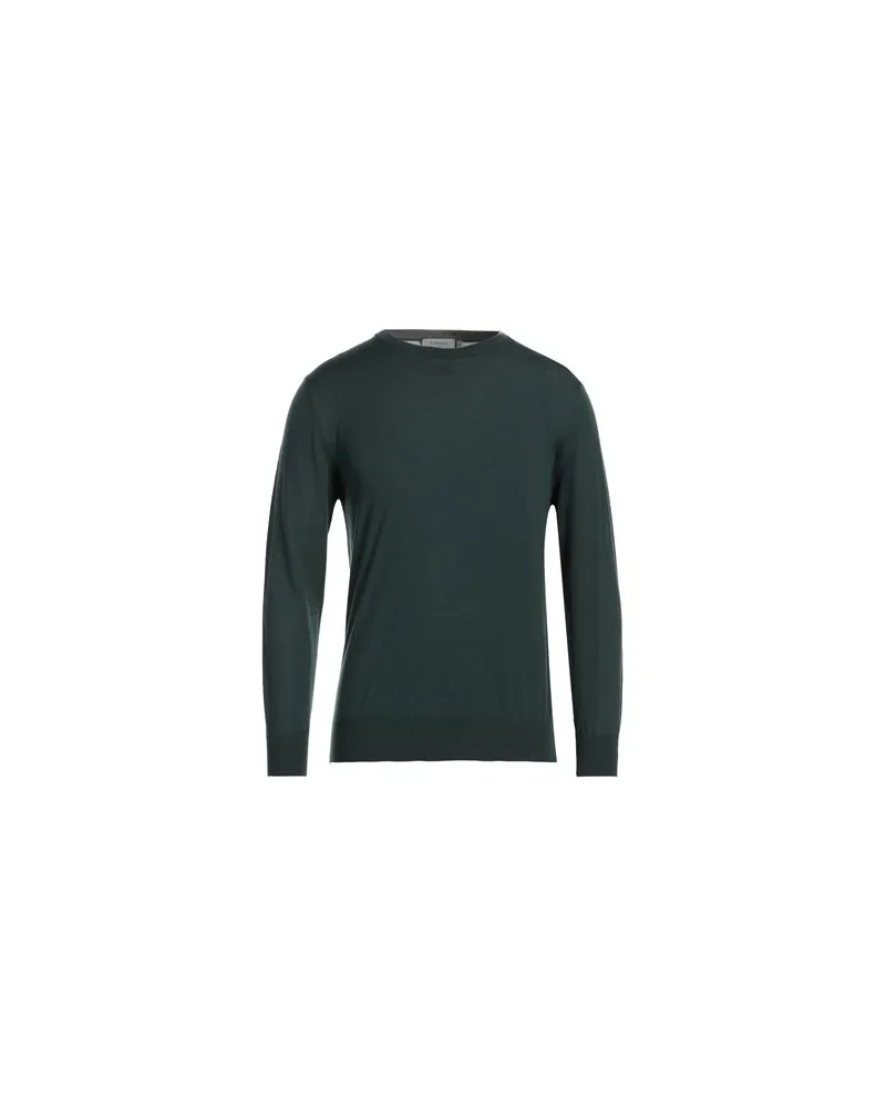 Canali STRICKWAREN - Pulloverauf YOOX.COM Dunkelgrün