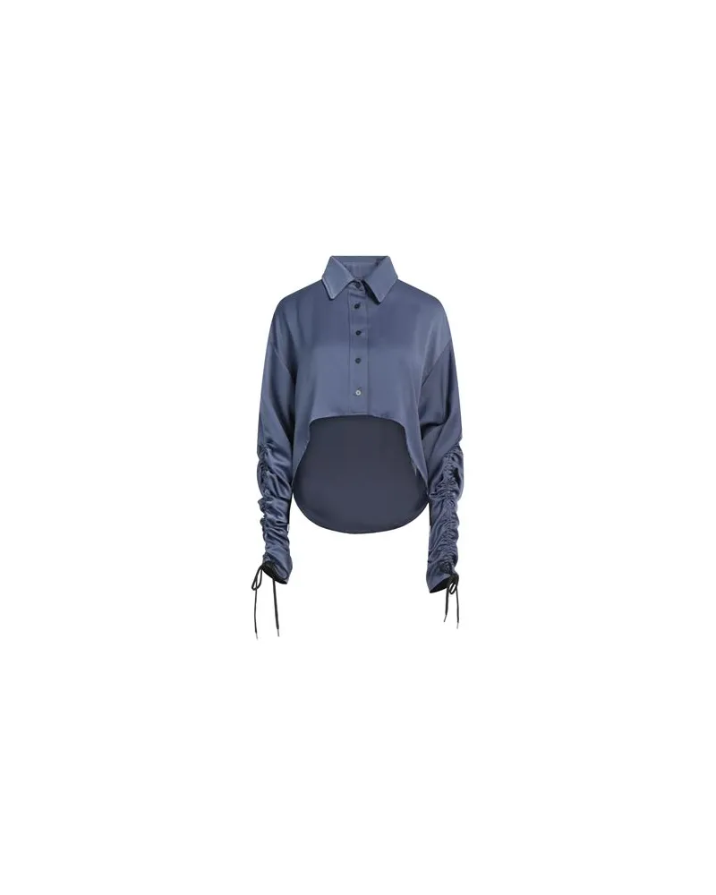 ATLEIN TOPS - Hemdenauf YOOX.COM Taubenblau